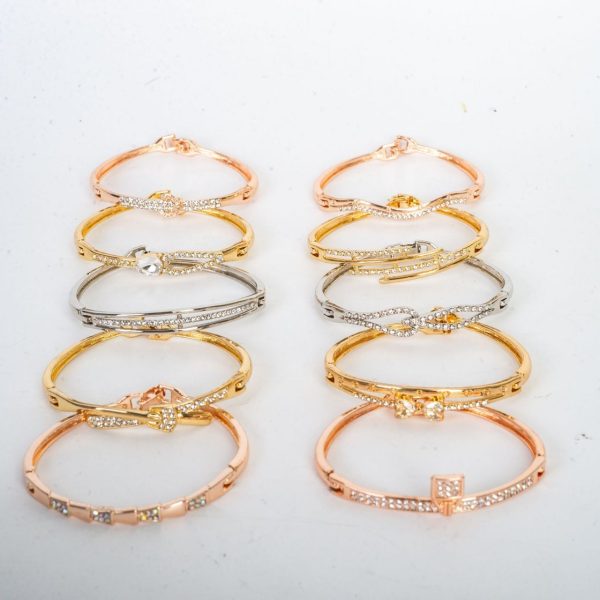 Zinc Alloy Diamond Simple Ladies' Bracelet