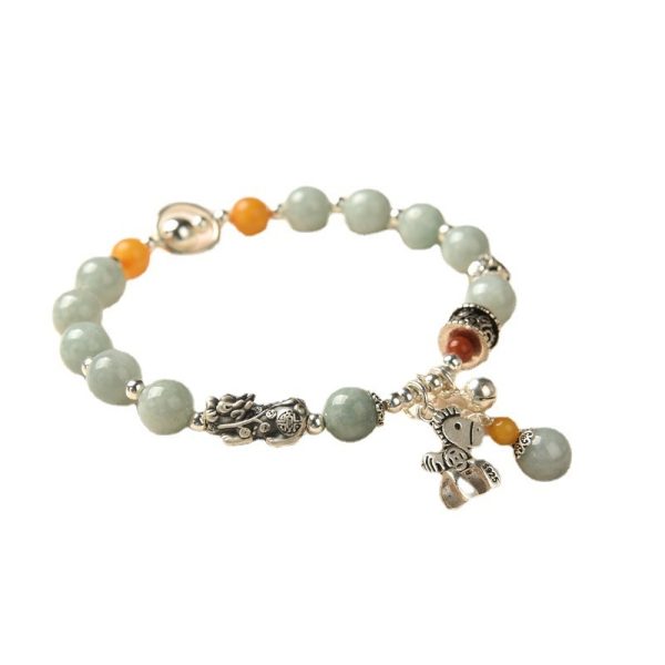 Natural Emerald Niche Senior Vintage Bracelet
