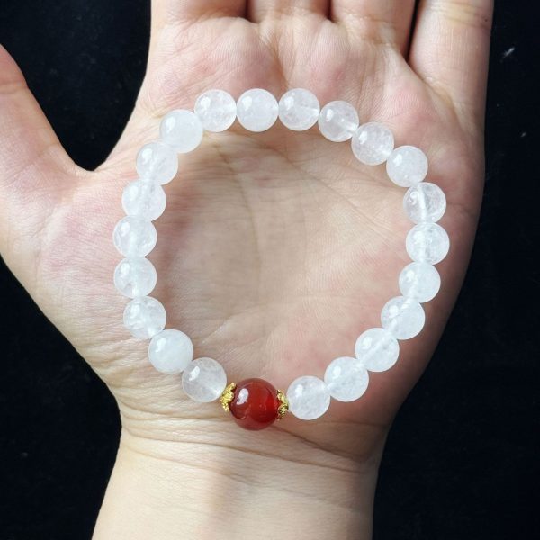 Sunstone Double Circle High Goods Aquamarine Slip Multi-Circle Bracelet