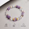Amethyst Lucky Beads Bracelet For Women
