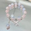 Super Fairy Lingdie Pearl Ice Transparent Bracelet