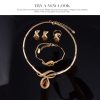 Creative Alloy Jewelry Set Gold-plated Necklace