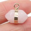 Natural Stone Pillar Pendant Jewelry Accessories