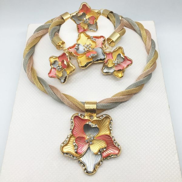 Four-piece Alloy Jewelry Set