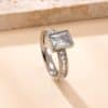 Women's Fashionable Stainless Steel Simple Ring