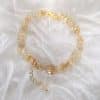 Natural Citrine Crushed Stone Bracelet