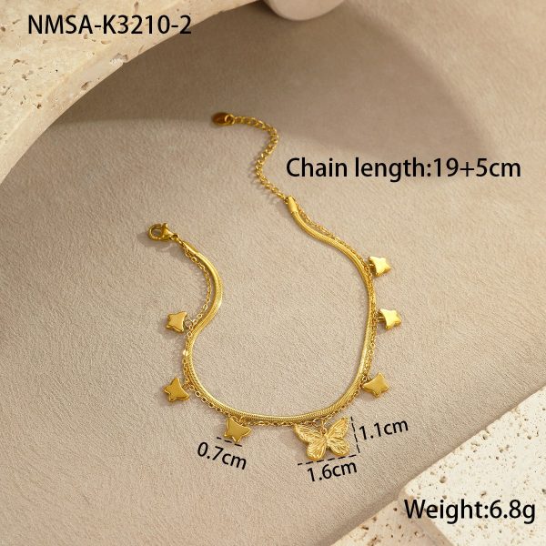 Ocean Style Stainless Steel Women's Anklet