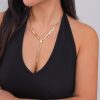 Simple Hip Hop Long Clavicle Chain
