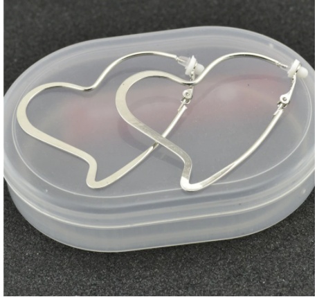 Big Circle Earrings Love Style Personality