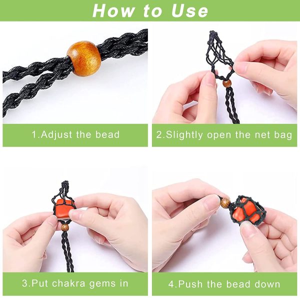 Irregular Natural Stone Yoga Stone Bracelet Suit DIY