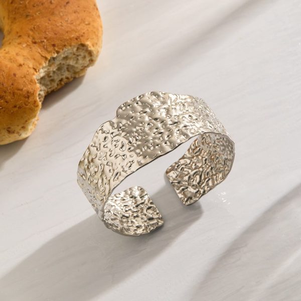 Titanium Steel Wide Adjustable Stainless Bracelet