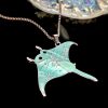 Ocean Wind Luminous Manta Ray Necklace Luminous Beach Accessories