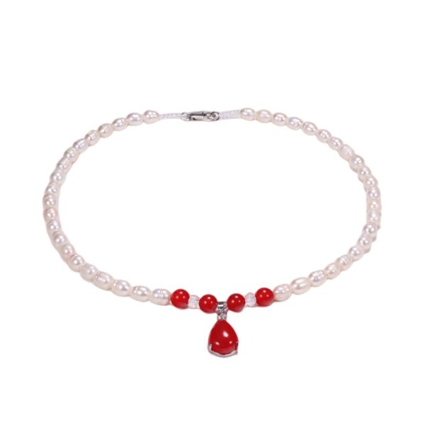 Elegant Chain Freshwater Pearl Necklace