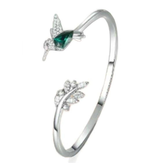 Hummingbird Leaf Bracelet Simple Temperament