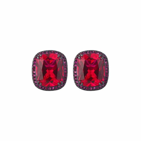 d677f5ec-1570-43e6-ab30-537c89e70769.jpg Jewelry Copper Sole Gold Plated Simulation Red Corundum Fat Rectangular Black Gold Personalized Set