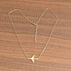 Simple Stainless Steel 18K Gold Plating Colorfast Hollow Turtle Necklace