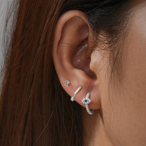 Fashion Personality Devil's Eye Earring Set