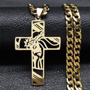 Stainless Steel Gold-plated Pendant Necklace Beads