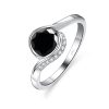 Moissanite Ring S925 Women's Sterling Silver