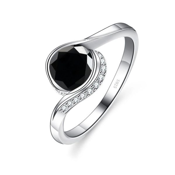 Moissanite Ring S925 Women's Sterling Silver