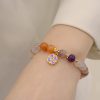 New Natural Jinsi Jade Bracelet Violet Bracelet