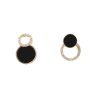 Women's Temperament Geometric Asymmetric Circle Earrings
