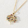 d7914161-00f1-48fb-8908-e55326b0ed9e.jpg Popular Round Hollow Tree Of Life Pendant Necklace