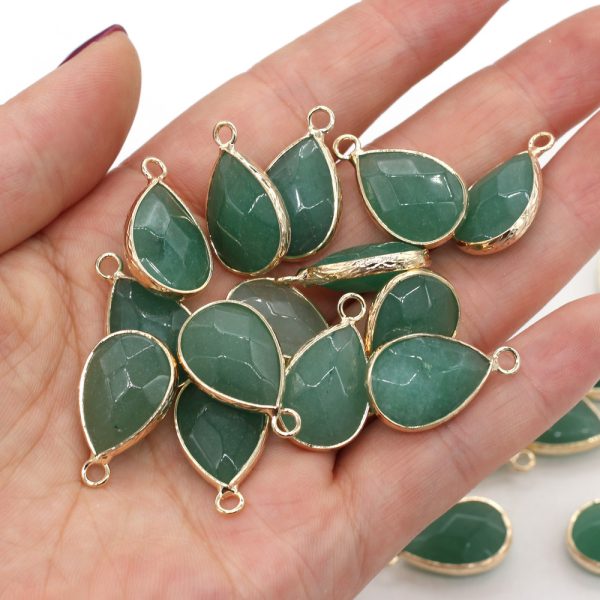 Handmade Natural Stone With DIY Accessories Jewelry