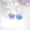 Dried Resin Water Drop Earrings