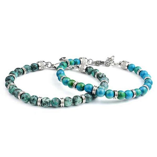 Stainless Steel Metal Adjustable Men's Bracelet