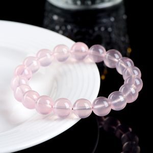 Natural Starlight Crystal Round Beads Women's Bracelet