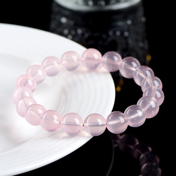 Natural Starlight Crystal Round Beads Women's Bracelet