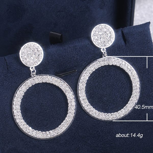 Fashion Nightclub Sexy Temperament Goddess Big Circle Wild Big Earrings