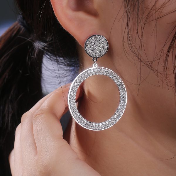 Fashion Nightclub Sexy Temperament Goddess Big Circle Wild Big Earrings