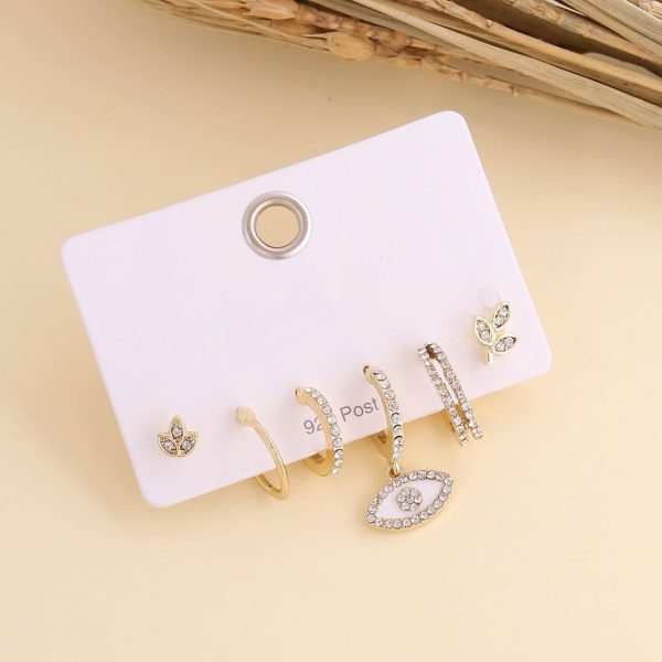 Women's Bohemian Full Diamond Earrings Set