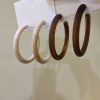 Niche Temperament Retro Large Circle Stud Earrings New