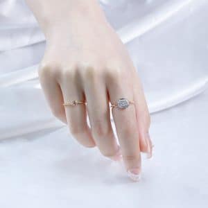 Natural Elongated Stone Key Ring