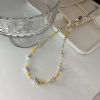 dab07243-875d-4519-aef2-2f2f944002e7.jpg Retro Minority Advanced Design Irregular Shaped Small Pieces Of Silver Necklace
