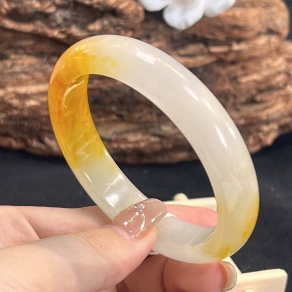 Geometric Ethnic Style Topaz Bracelet