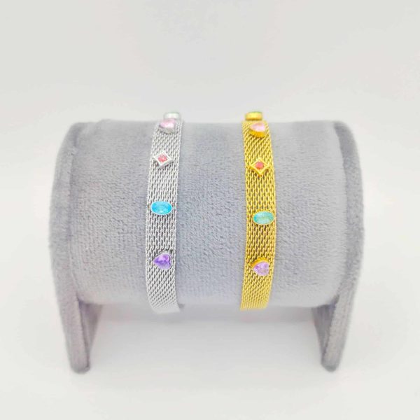 Gold-plated Korean Fashion Woven Bracelet