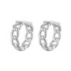 Golden Geometric Cold Wind Small Circle Ring