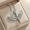 Personality Diamond Stud Men's And Women's Light Luxury Necklace