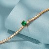 Colorful Crystals Women's Tennis Diamond Bracelet