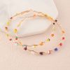 Frosty Wind Simple Personality Wild Sweet Circle Earrings