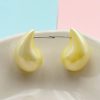 Acrylic Earrings Water Drop Nacrolacquer