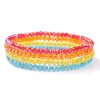 Artificial Crystal Elastic String Bracelet For Women