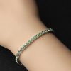 Full Diamond Elastic String Bracelet Female European And American All-matching
