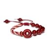 Red Agate Carrying Strap Jade Bracelet