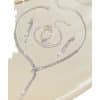 Fashion Simple Necklace Earring Bracelet Four-piece Set