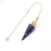Rainbow Color Crystal Pendant Gravel Beads Pendant Reiki Resin Pendant